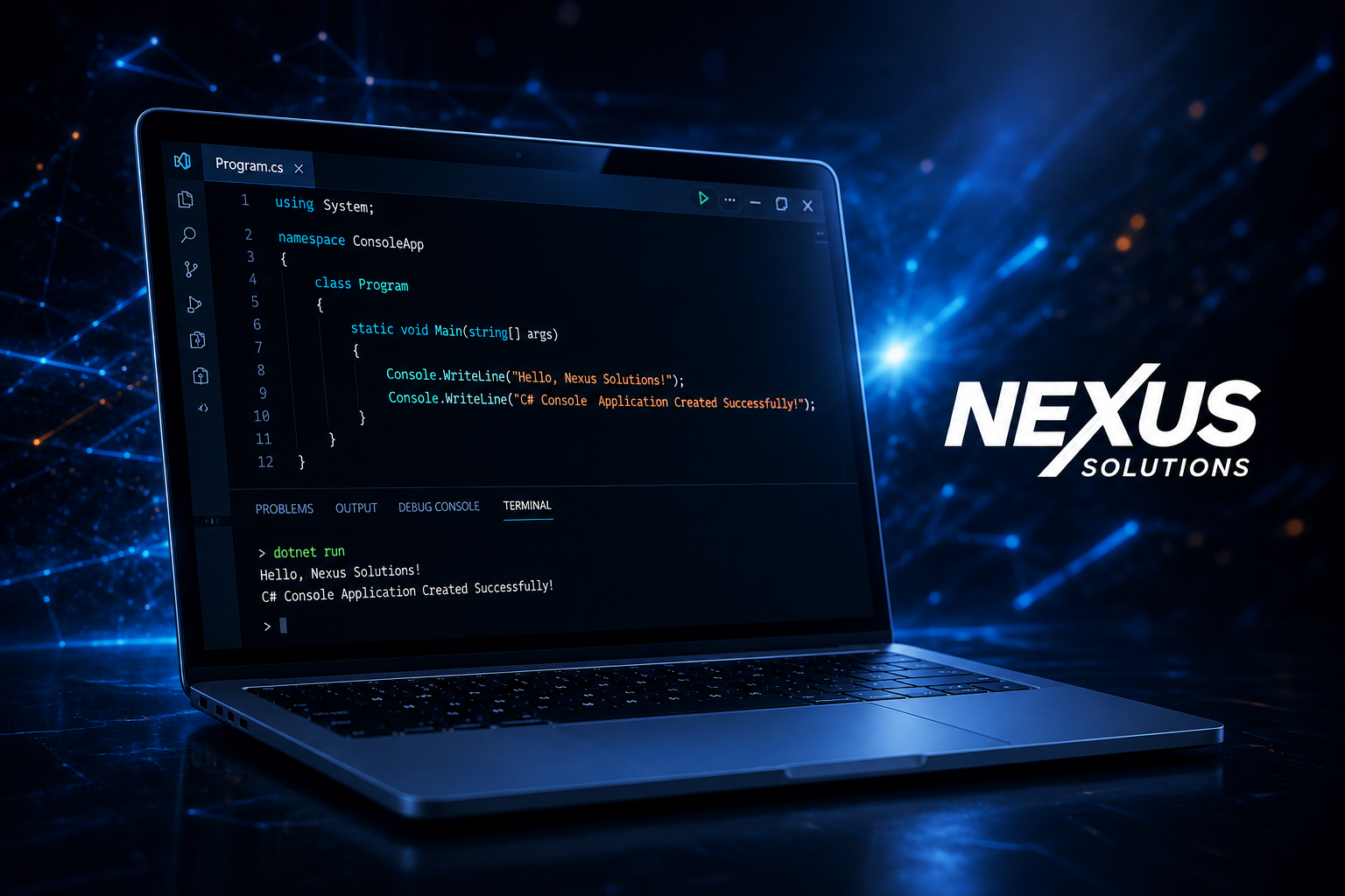 C#コンソールアプリケーション開発用のノートパソコン